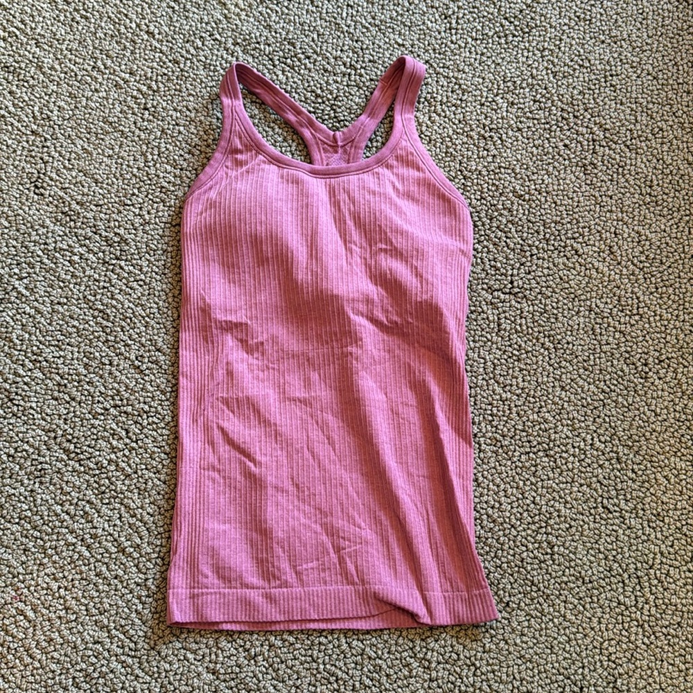 Lululemon EB to the street tank- Velvet Dust- size 2